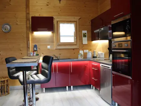 Chalet plain-pied aux portes des Vosges, recharge VE : photo 7