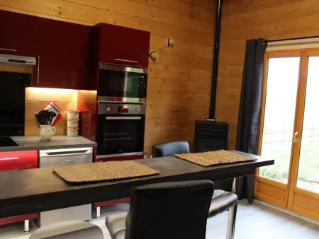 Chalet plain-pied aux portes des Vosges, recharge VE : photo 8