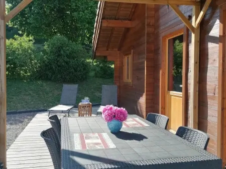 Chalet plain-pied aux portes des Vosges, recharge VE : photo 11