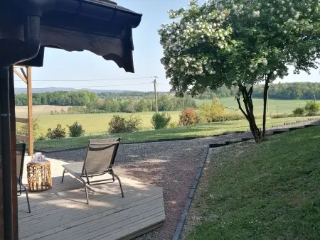 Chalet plain-pied aux portes des Vosges, recharge VE : photo 12
