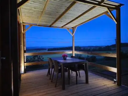 Chalet plain-pied aux portes des Vosges, recharge VE : photo 15