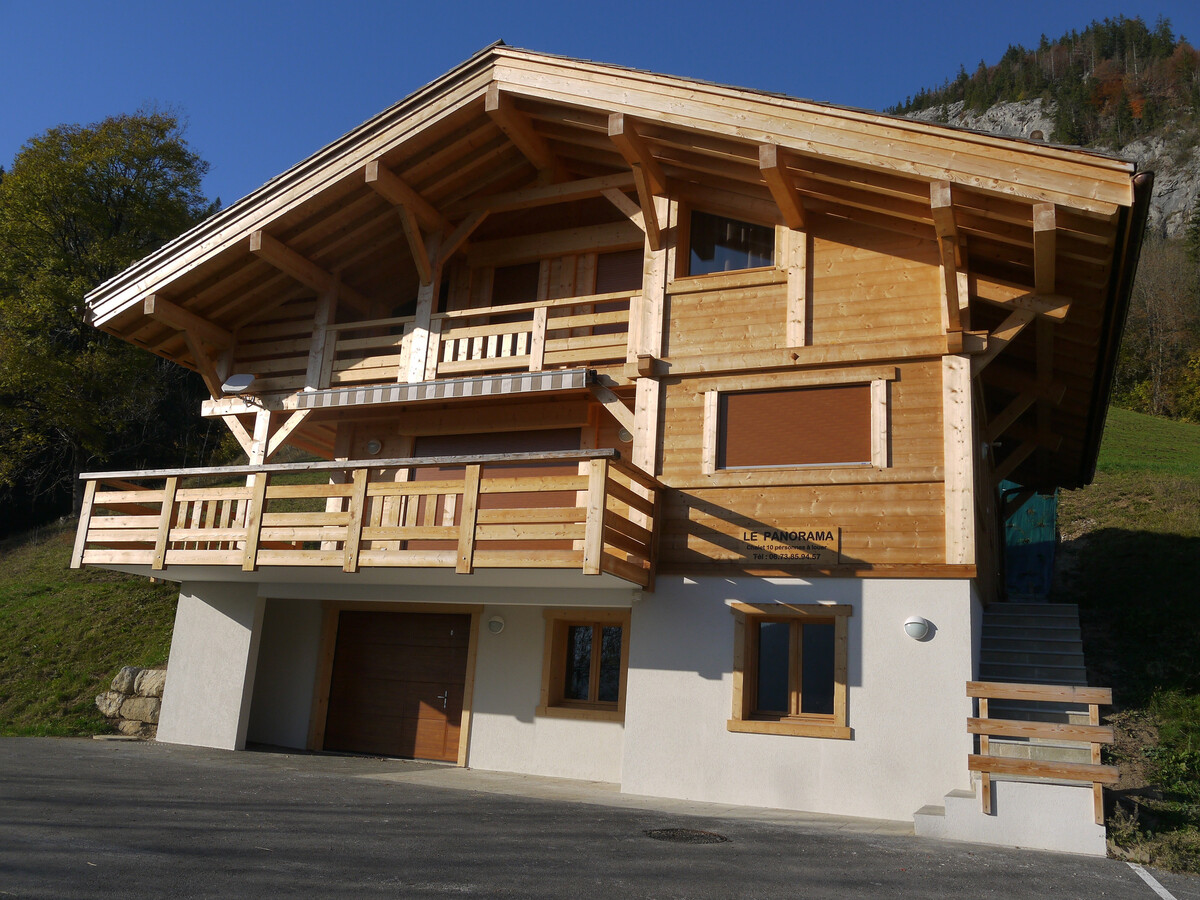 Le Chalet Panorama : 10 pers., vue Aravis, parking - Photo 1