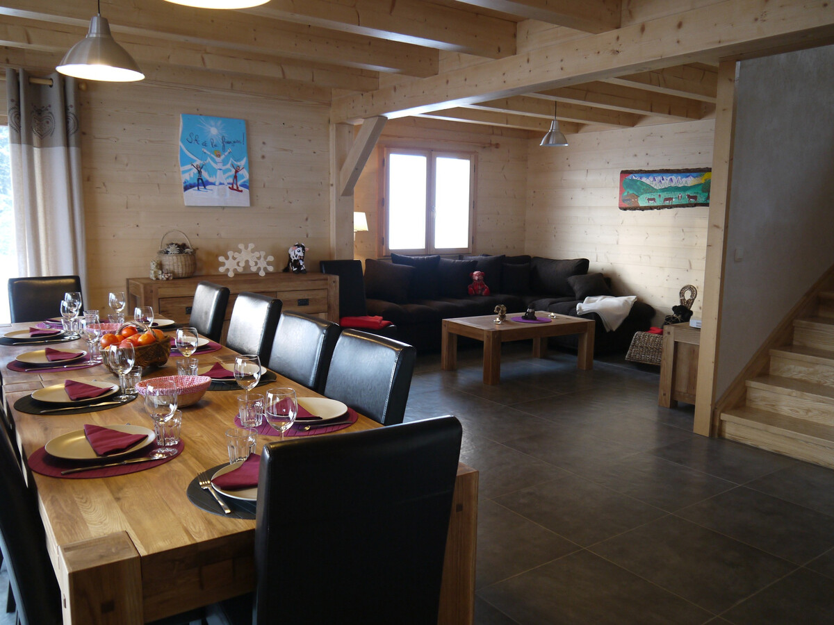 Le Chalet Panorama : 10 pers., vue Aravis, parking - Photo 2