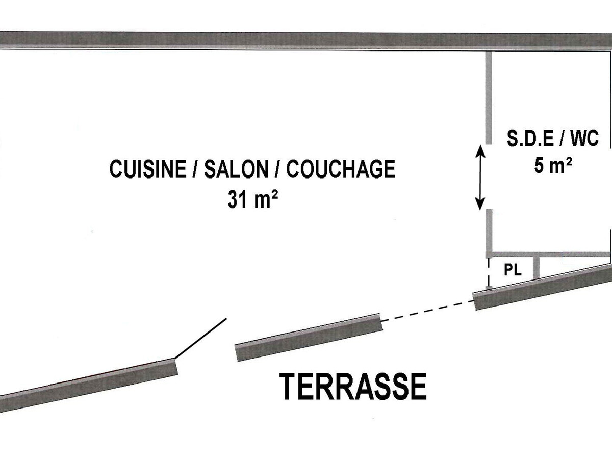 Studio marin à Plesse avec jardin privé et accès canal - Photo 12