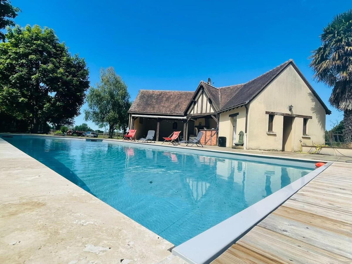 Gîte 15 pers. avec piscine, tennis et étang au Le Lude - Photo 1