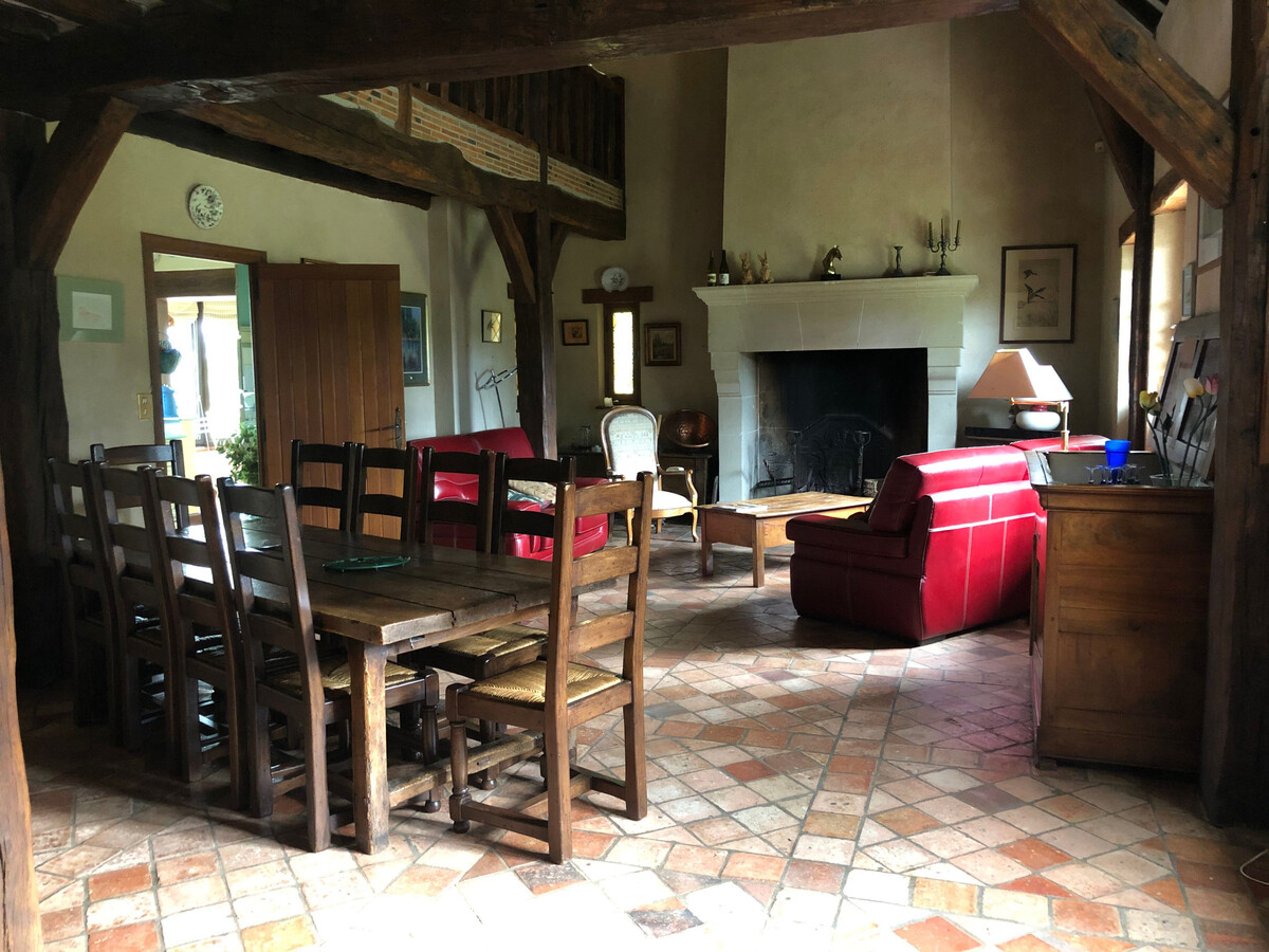 Gîte 15 pers. avec piscine, tennis et étang au Le Lude - Photo 10