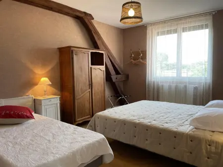 Gîte 8 personnes rénové, vue château à Pierrefitte-sur-Loire : photo 10