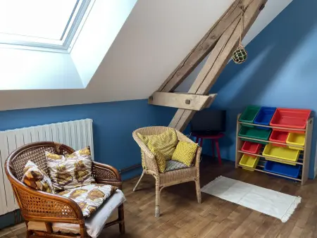 Gîte 8 personnes rénové, vue château à Pierrefitte-sur-Loire : photo 13