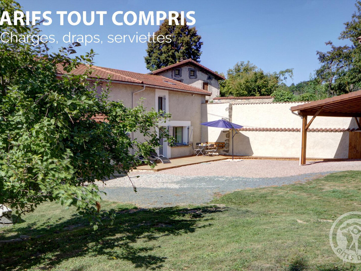 Gîte Les Lilas à Champoly, 90 m² au pied des bois - Photo 1