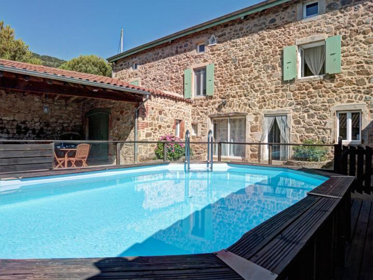 Le Vernat : gîte en pierre, piscine privée 5x3m - Photo 22