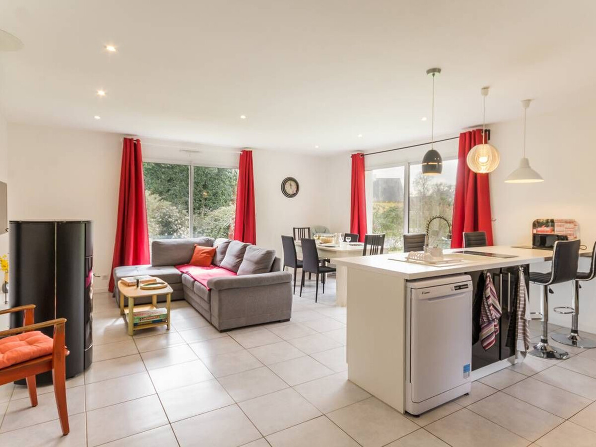 Maison contemporaine plain-pied à Nozay, 3 ch., jardin 700 m² - Photo 2