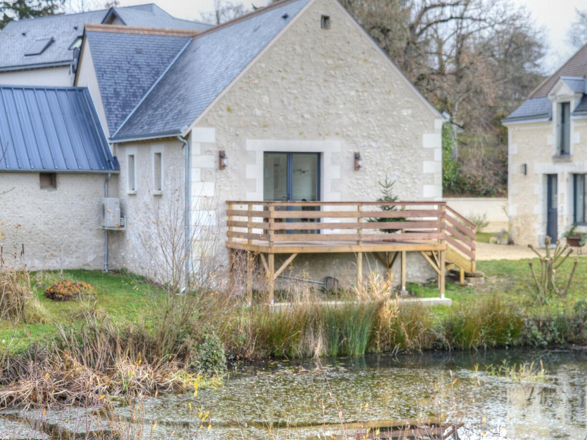 Gîte en pierre restauré à Luzillé, terrasse 12m² vue plan d'eau - Photo 1