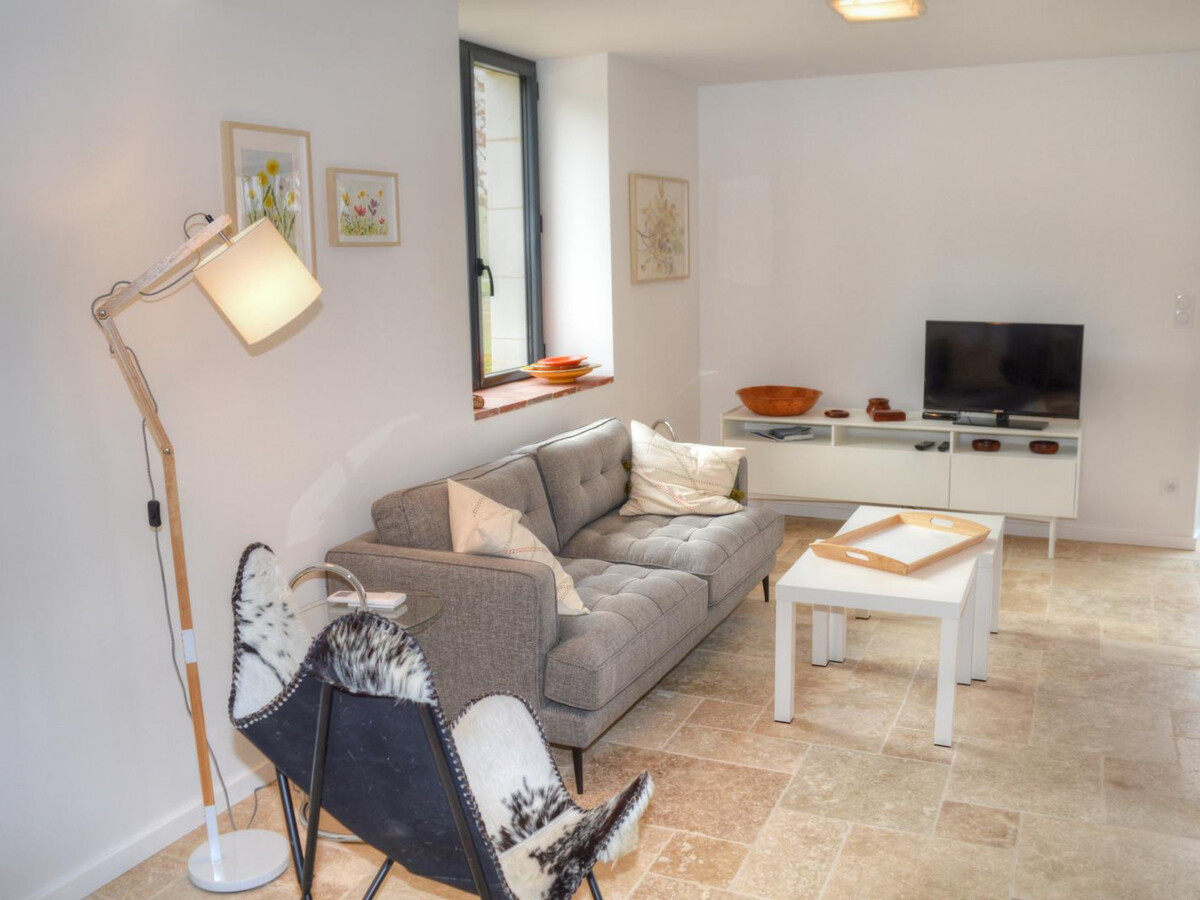 Gîte en pierre restauré à Luzillé, terrasse 12m² vue plan d'eau - Photo 7