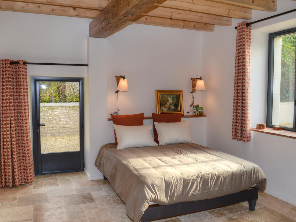 Gîte en pierre restauré à Luzillé, terrasse 12m² vue plan d'eau - Photo 10