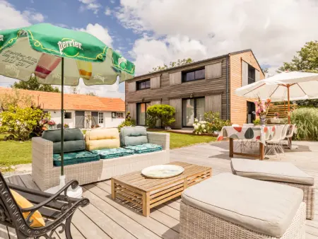 Gîte en grange rénovée, piscine et étang aux Marais Bretons : photo 15