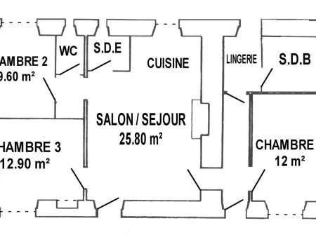 Ferme rénovée 6 pers., jardin clos 1400 m², Villeneuve-en-Retz : photo 14
