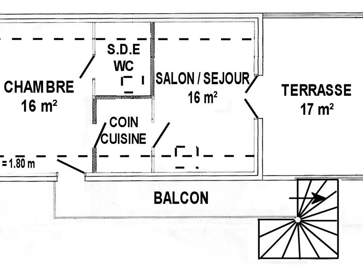 Gîte Côté Mer à Batz-sur-Mer, terrasse sud 20 m² - Photo 11