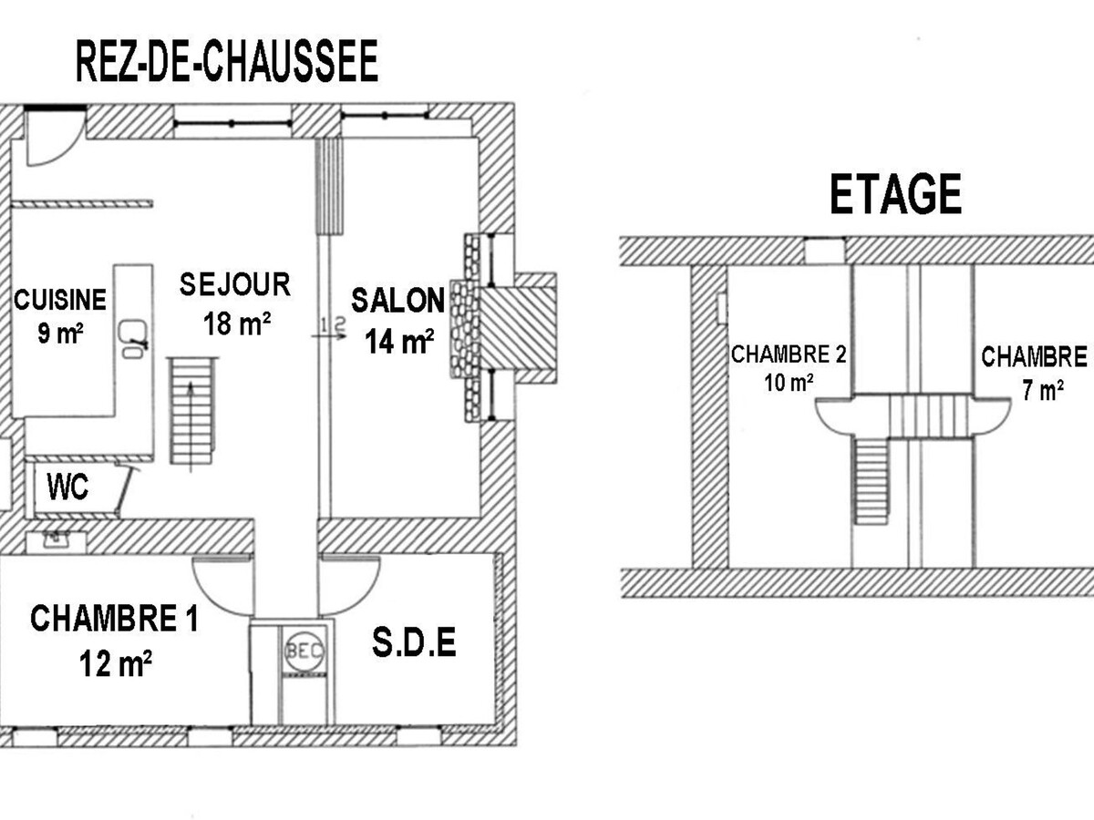 Gîte familial XVIIIe rénové, 5 pers., jardin et jeux à Mesquer - Photo 17