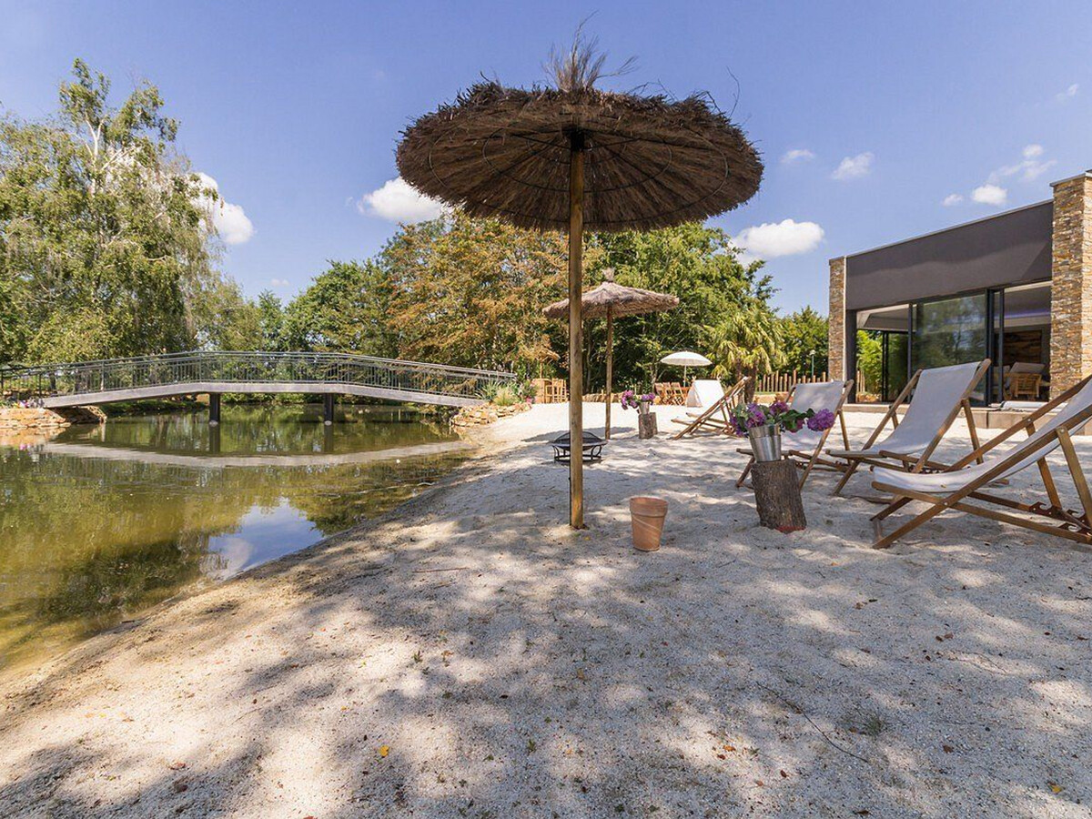 Gîte avec île privative, piscine chauffée et spa à Ligné - Photo 12