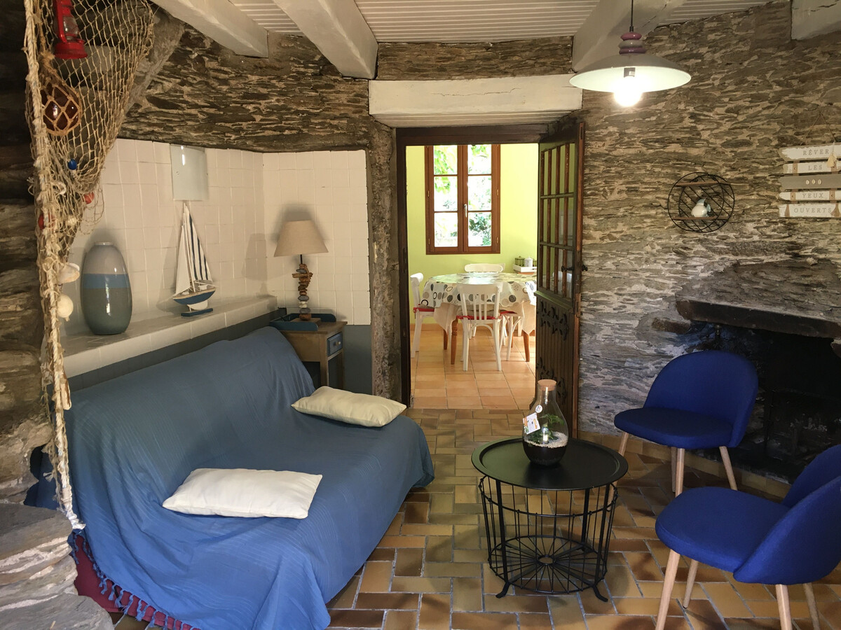 Moulin rénové 3 étages, jardin clos 1700 m² à Pornic - Photo 3