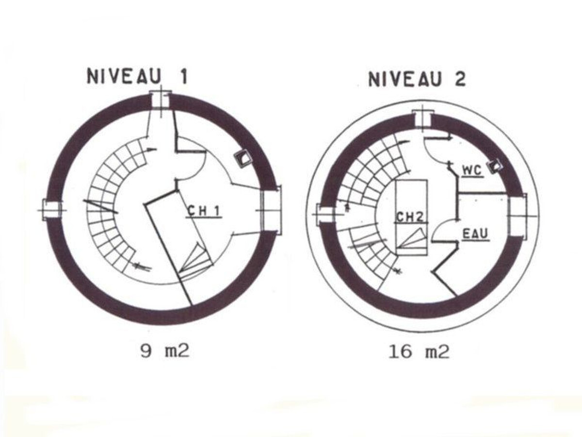 Moulin rénové 3 étages, jardin clos 1700 m² à Pornic - Photo 13