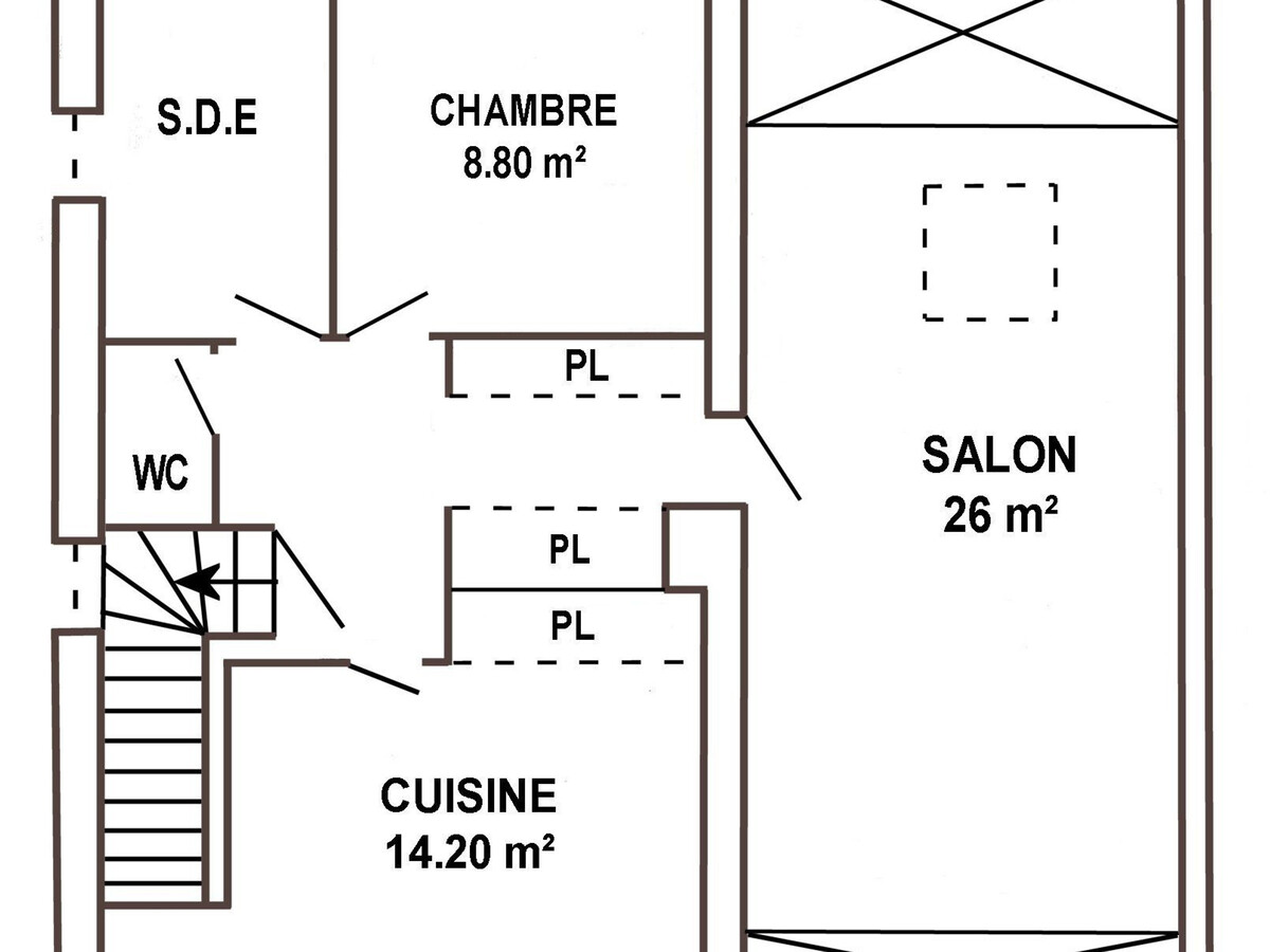 Gîte 3 personnes avec parking sécurisé à Saint-Philbert - Photo 13