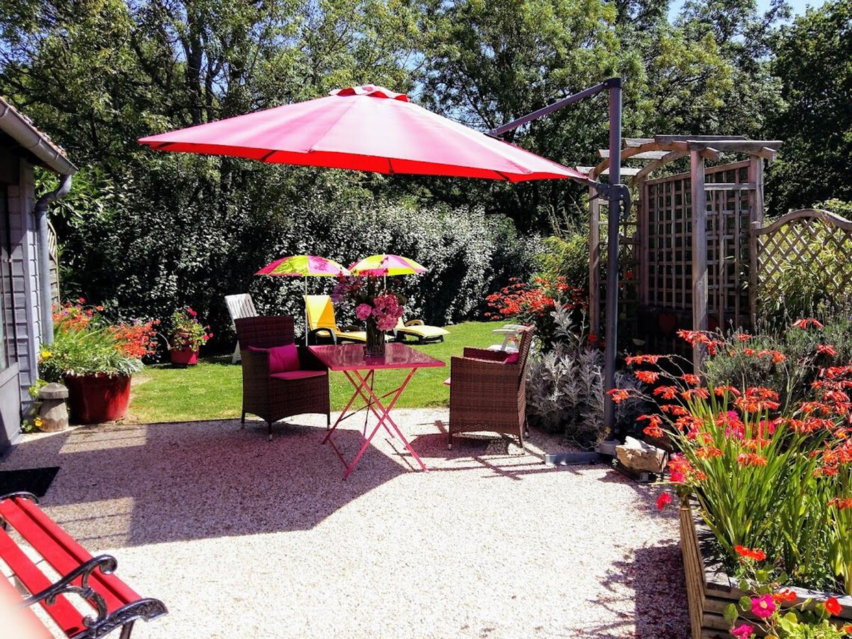 Gîte accessible en pierre de pays, jardin fleuri près Pornic - Photo 20