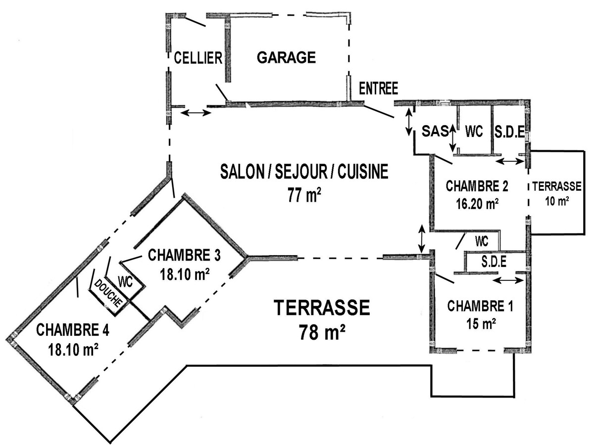 La Bruyère, maison en bois 11 pers. avec parc 2000 m² - Photo 18