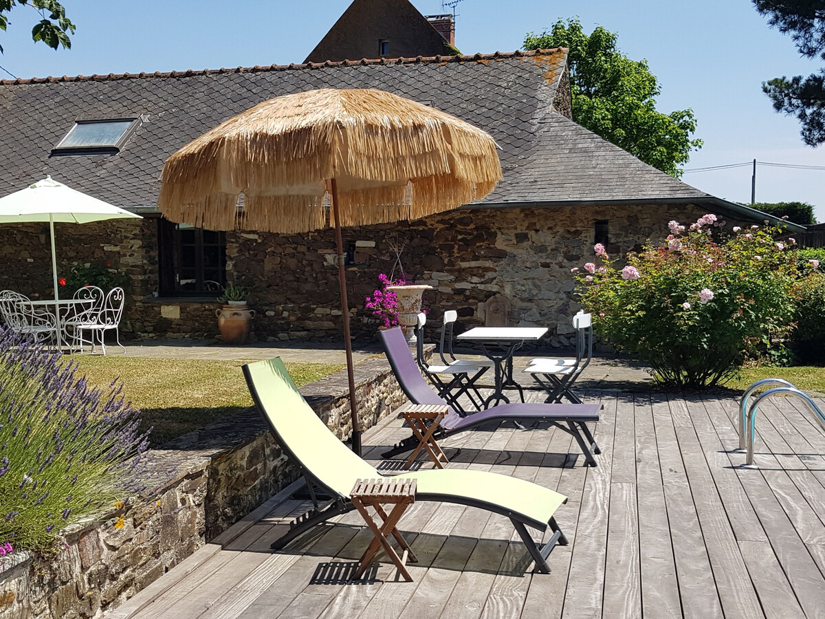 Gîte 4 pers. à Teillé avec piscine chauffée et jeux - Photo 18