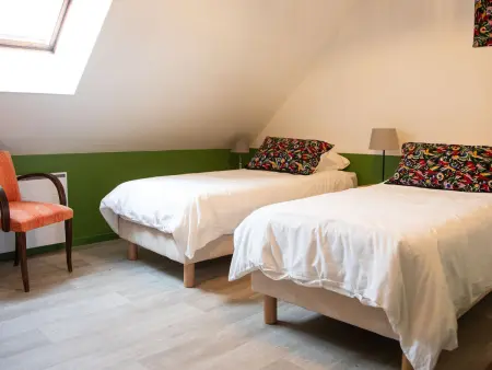 Location gite à Mareil sur Loir, Gîte paisible pour 6 pers. près du zoo de la Flèche, avec jardin, barbecue et WiFi