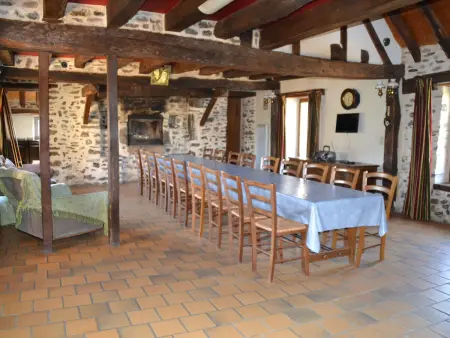 Location gite à Moncé en Belin, Fermette rénovée proche 24H du Mans, 4 ch., grand terrain, idéal familles et animaux acceptés