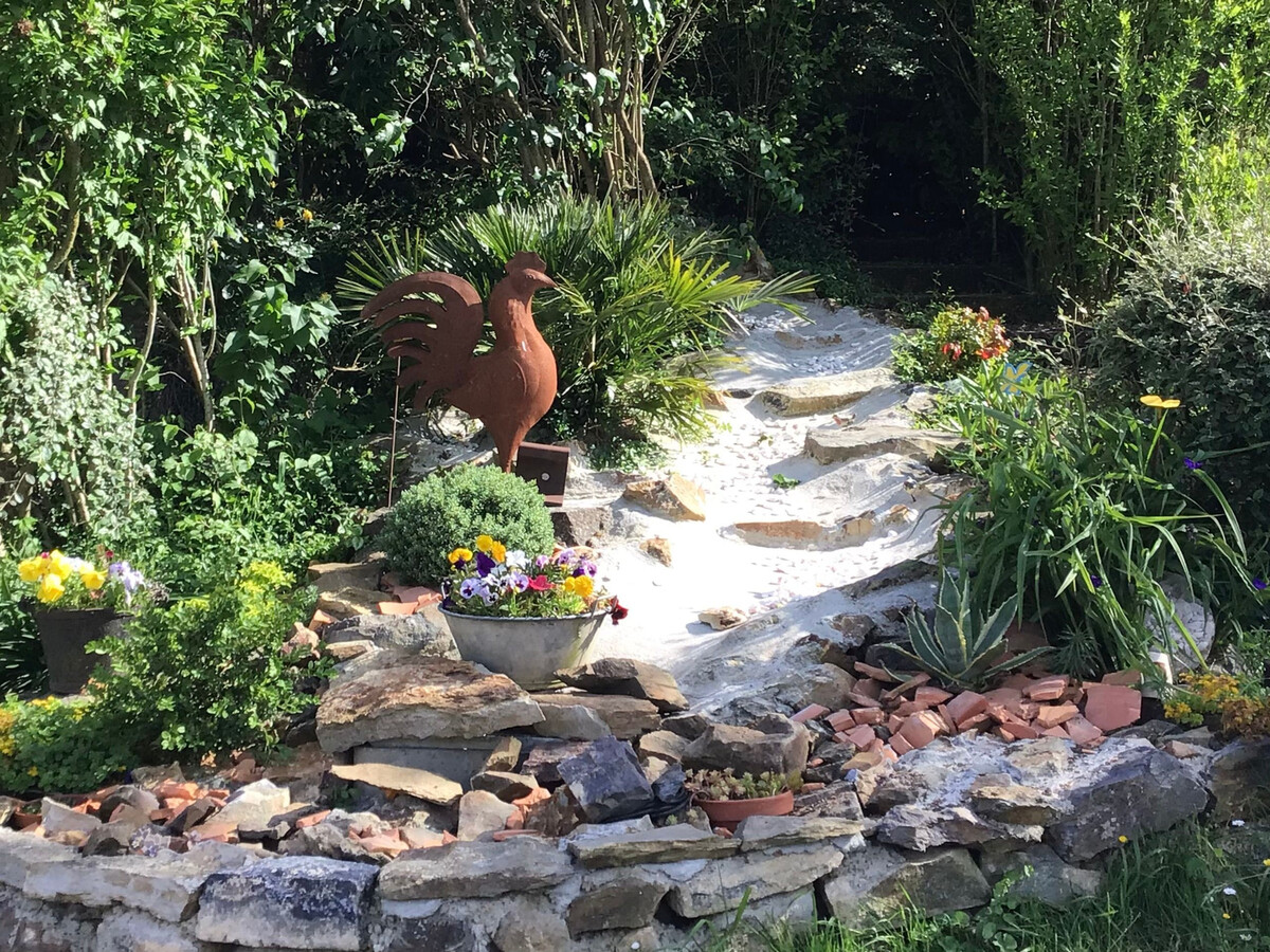 Ancienne chapelle XVIIe rénovée, 5 pers., jardin et vélos - Photo 14