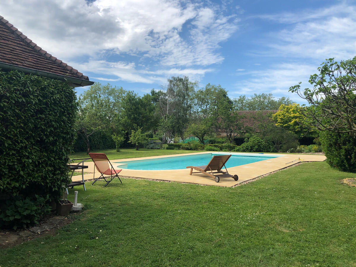 Gîte 2 pers. piscine chauffée & tennis à Maresché - Photo 2
