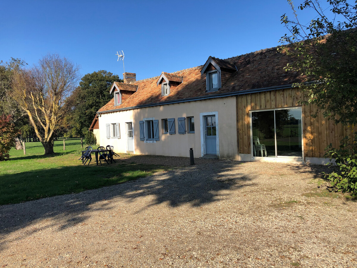 Longère rénovée 11 pers. près du Mans, jardin et ping-pong - Photo 1