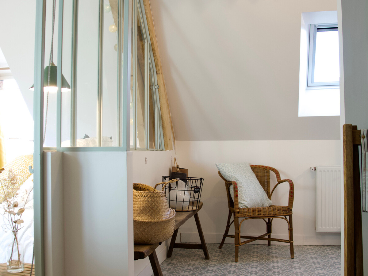 Gîte 5 personnes avec escalier colimaçon à Louplande - Photo 6