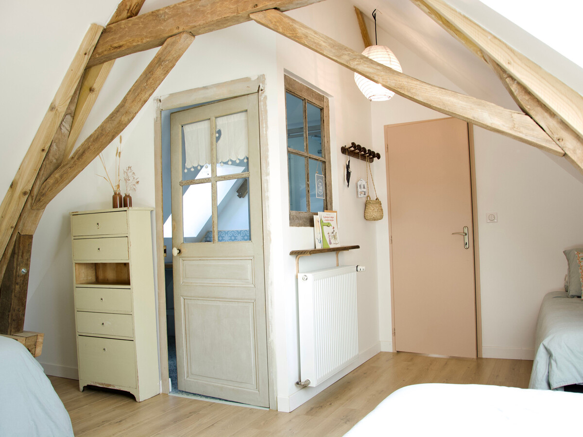 Gîte 5 personnes avec escalier colimaçon à Louplande - Photo 8