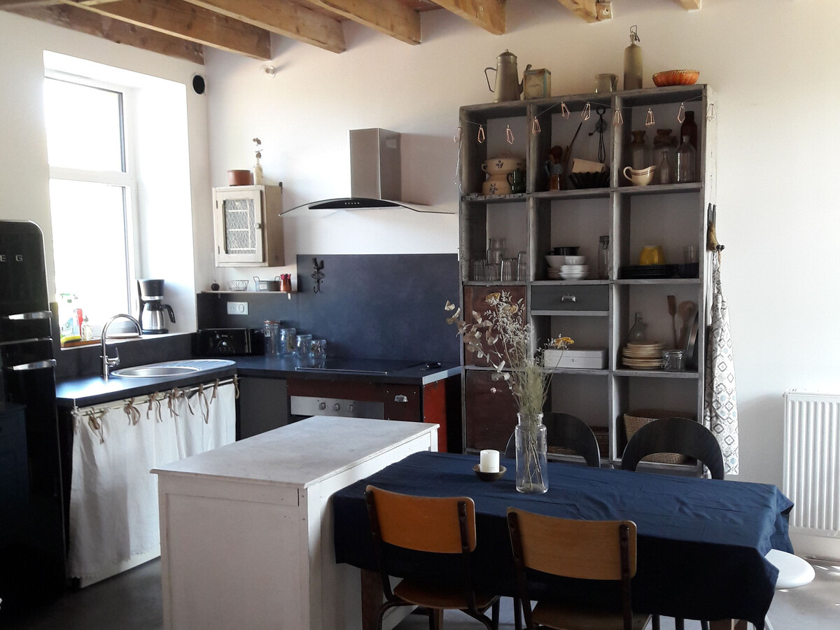 Gîte 5 personnes avec escalier colimaçon à Louplande - Photo 11