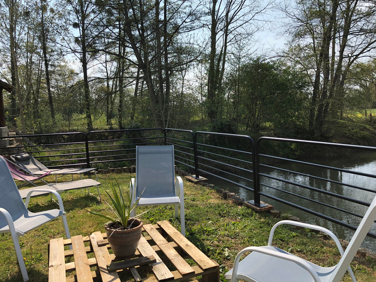 Gîte au moulin avec pêche sur l'Orne, 7 pers. - Photo 6