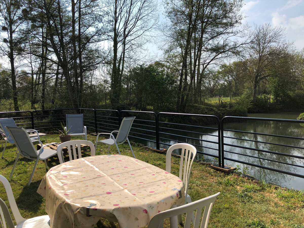 Gîte au moulin avec pêche sur l'Orne, 7 pers. - Photo 21