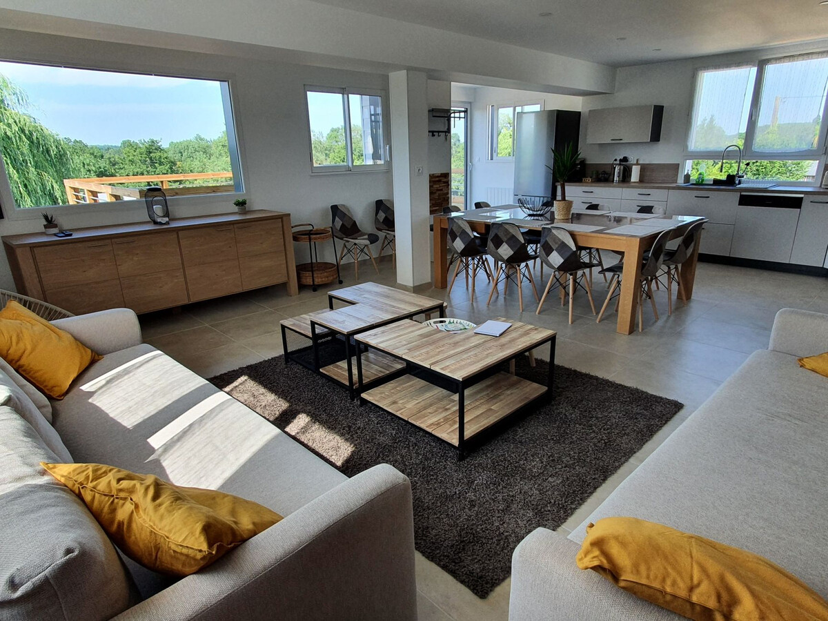 La Terrasse du Loir – Gîte 12 pers, piscine chauffée - Photo 4