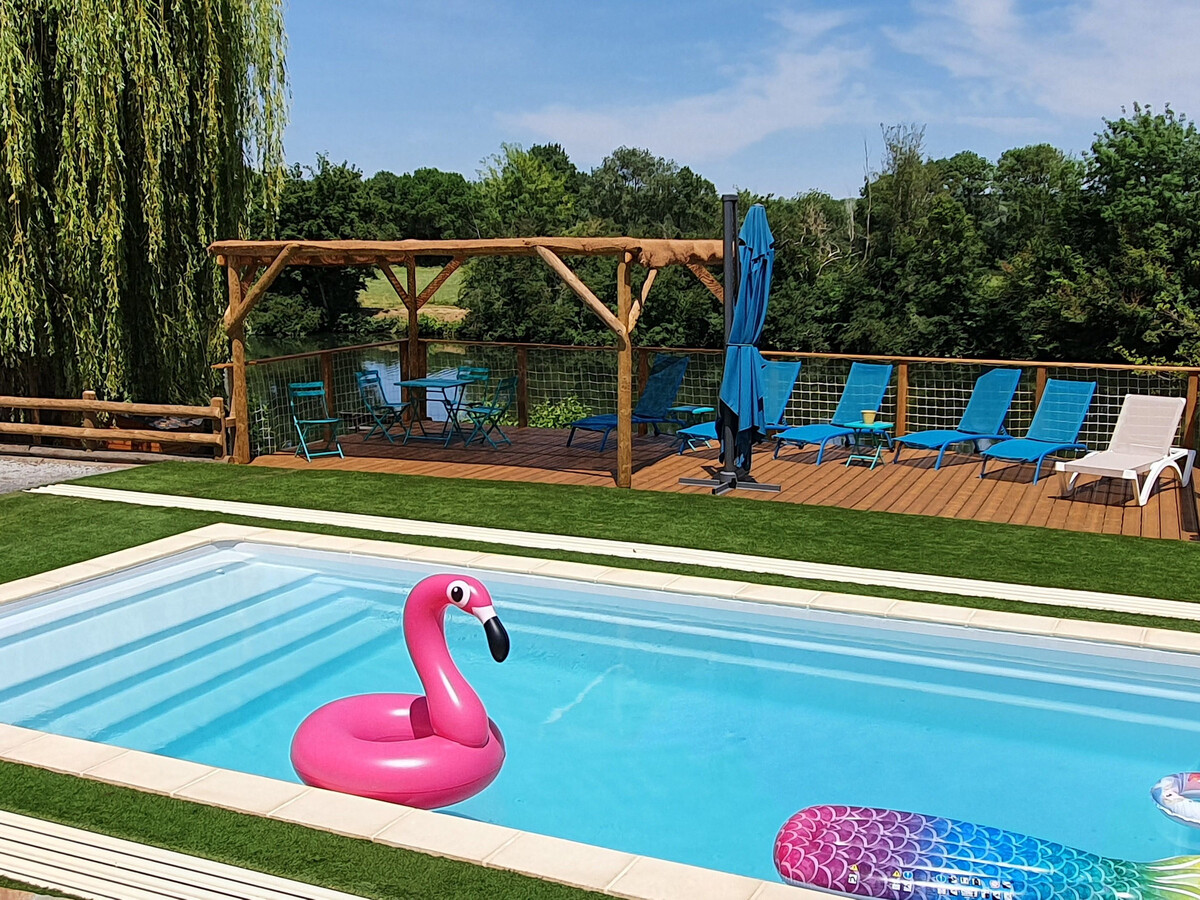 La Terrasse du Loir – Gîte 12 pers, piscine chauffée - Photo 5