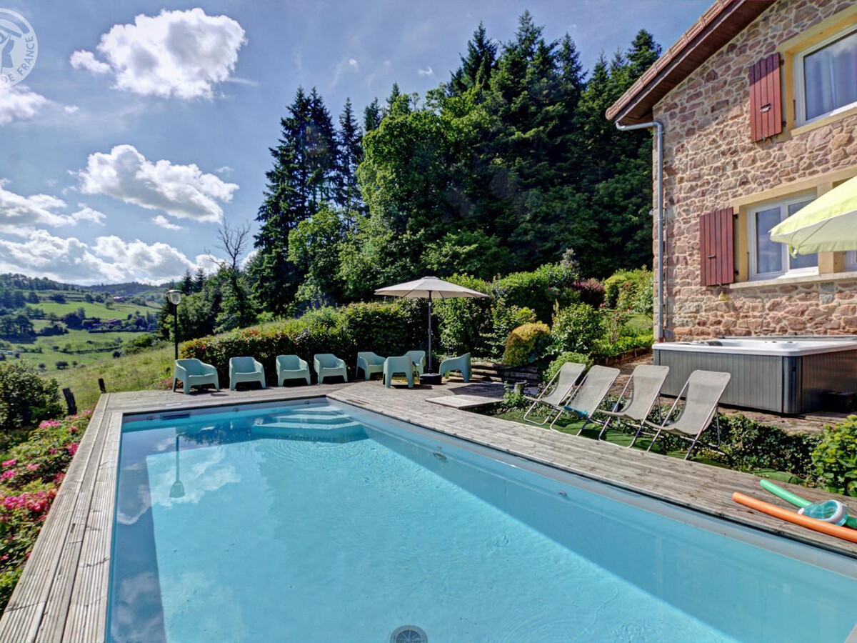 Gîte 10 pers. avec piscine, spa et salle de jeux - Photo 2