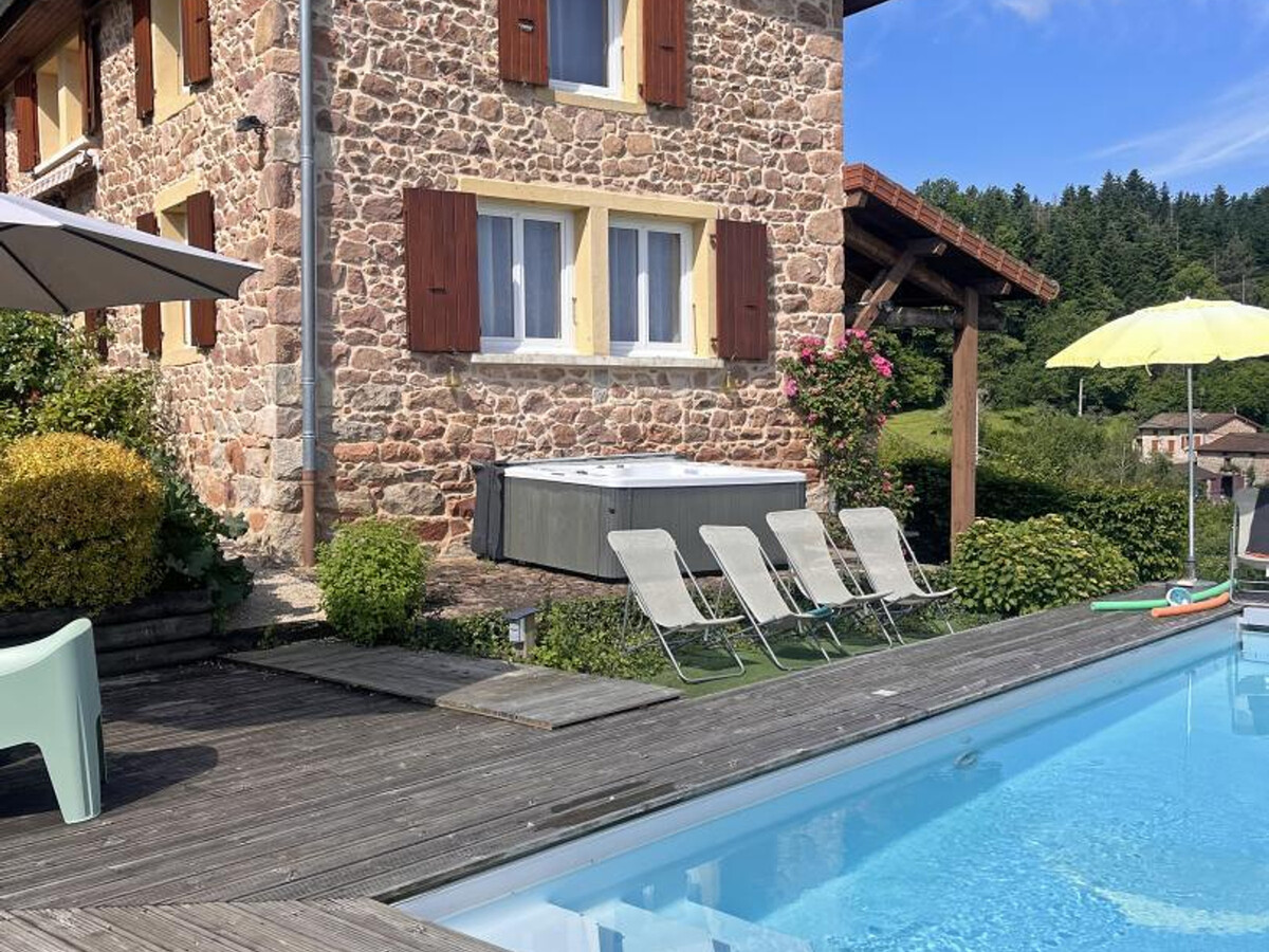 Gîte 10 pers. avec piscine, spa et salle de jeux - Photo 31