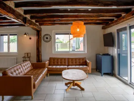 Gîte 15 personnes avec piscine chauffée et salle de jeux : photo 3