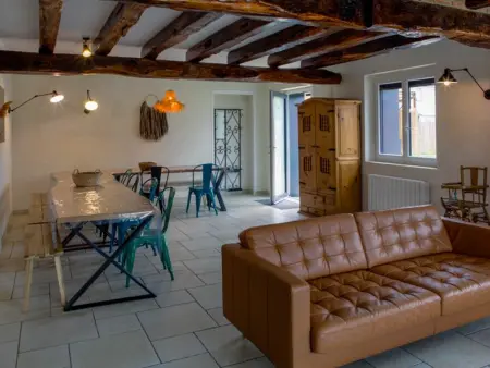 Gîte 15 personnes avec piscine chauffée et salle de jeux : photo 4