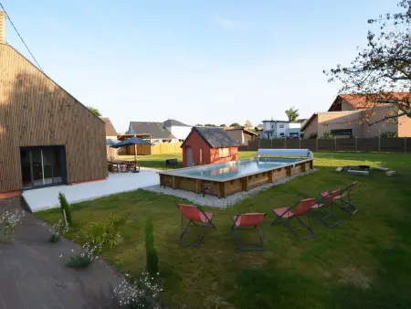 Gîte 15 personnes avec piscine chauffée et salle de jeux : photo 35