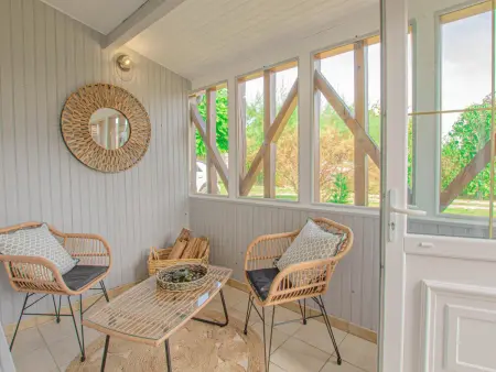 Gîte 6 pers. avec jardin, cheminée et terrasse au Chêne : photo 3