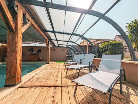Gîte 8 pers. Berry avec piscine chauffée & golf à proximité : photo 4