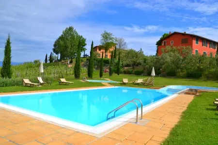 Geranio – Maison toscane en ferme avec piscine