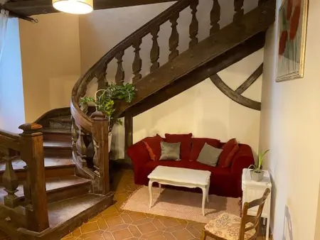 Château XIXème à Parennes : gîte 11 pers, piscine, parc 2 ha : photo 13